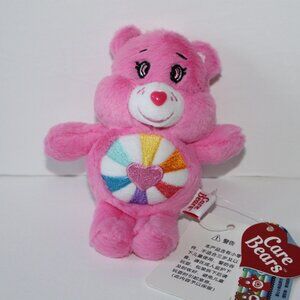 Hopeful Heart Bear - 6" Care Bears plushie pendant - stuffed animal keychain